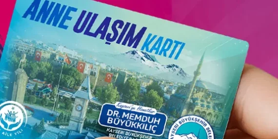 Kayseri’de 1.415 Anneye Ücretsiz Ulaşım Desteği