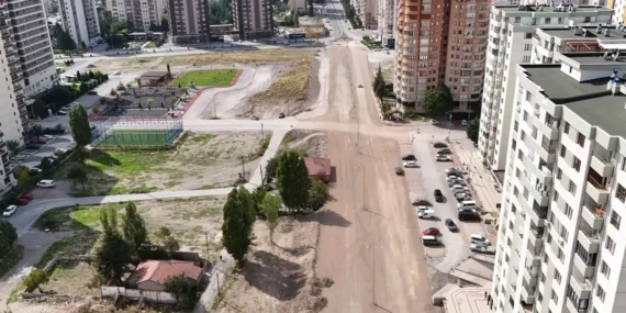 Melikgazi’de Yeni Bağlantı Yolu Trafiği Rahatlatacak