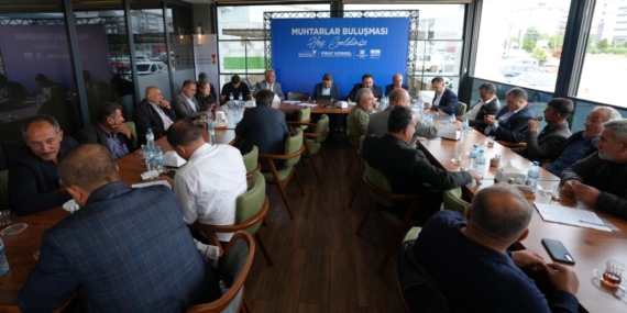 Büyükşehir Belediyesi Pazarcık’ta Muhtarların Taleplerini Dinledi