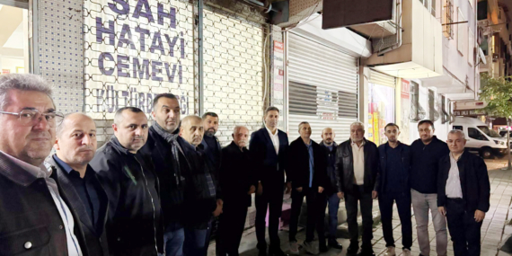MHP Sultangazi’den Şah Hatayi Cemevi’ne Ziyaret