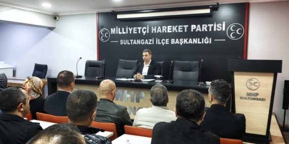 MHP Sultangazi İlçe Teşkilatında Yakup Bildik Başkanlığında Yönetim Toplantısı