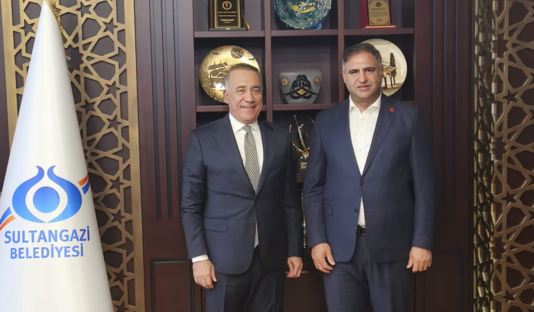 CHP Sultangazi İlçe Başkanı Ali Acar’dan Başkan Abdurrahman Dursun’a Ziyaret