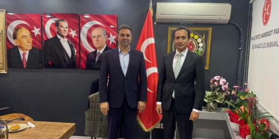 Sultangazi İlçe Emniyet Müdürü Arınç Çevik’ten MHP İlçe Başkanlığına Ziyaret