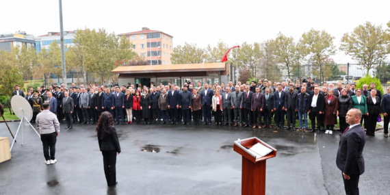İmdat Kamacı, 29 Ekim Cumhuriyet Bayramı Çelenk Sunma Töreni’ne Katıldı