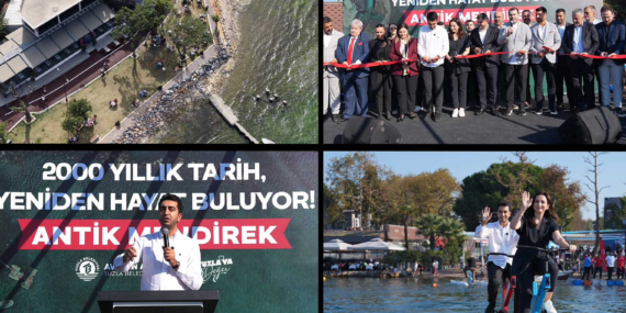 Tuzla’da 2 bin yıllık geçmişe sahip sit alanı statüsündeki Antik Mendirek, yürütülen kapsamlı düzenleme çalışmalarının ardından törenle hizmete açıldı.