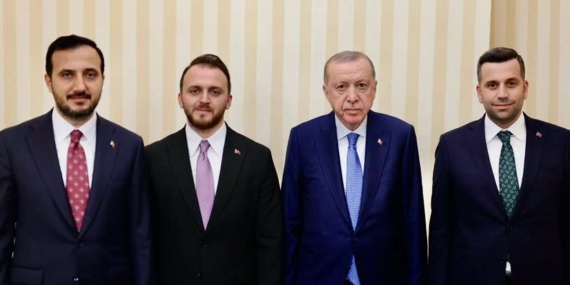 CUMHURBAŞKANI ERDOĞAN, ATAŞEHİR BELEDİYE BAŞKAN V. SERDAR ORHAN’I KABUL ETTİ