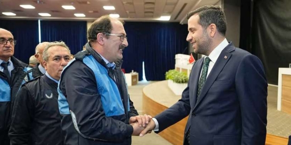 BAŞKAN V. ORHAN, ZABITA PERSONELİYLE BİR ARAYA GELDİ