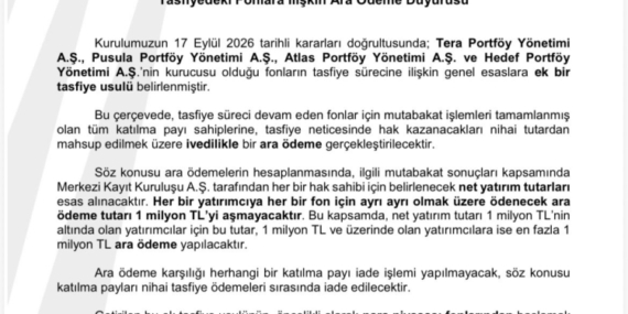 SPK, Tasfiye Sürecindeki Fonlar İçin Yeni Ödeme Usulünü Belirledi