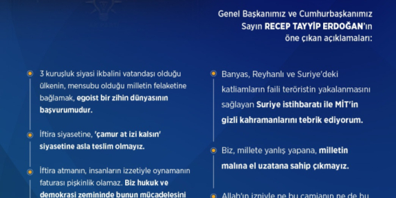 Erdoğan’dan Grup Toplantısında Muhalefete ve Gündemdeki Gelişmelere İlişkin Açıklamalar